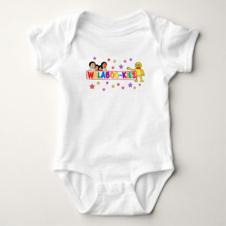 Body Para Bebê roupa de bebé estrelado da Walbookies