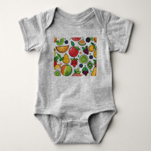 Body Para Bebê roupa de bebê fruta