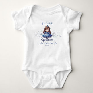 Body Para Bebê Roupa de Bebê para Futuro Quinceañera – Presente d