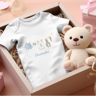 Body Para Bebê Roupa de Coelho Bonito para Menino