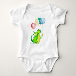 Body Para Bebê Roupa de Criança 'Dragão'