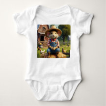 Roupa De Mouse De Farmação Adorável Onsie