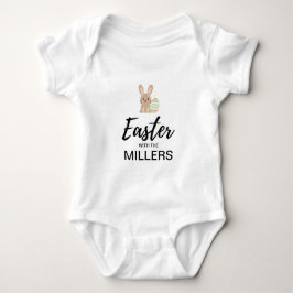 Body Para Bebê Roupa de Páscoa personalizada para bebê