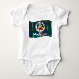 Body Para Bebê Roupa do clã de MacKenzie