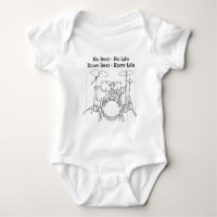 Roupa do divertimento para bateristas, músicos, &