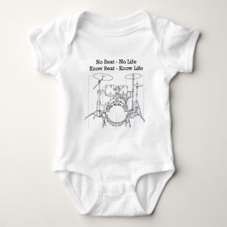Body Para Bebê Roupa do divertimento para bateristas, músicos, &