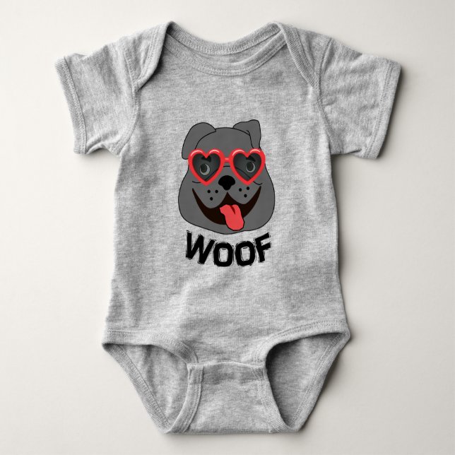 Body Para Bebê Roupa Engraçada para Bebê (Frente)