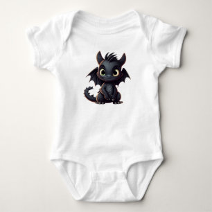 Body Para Bebê roupa interior para crianças dragão engraçado