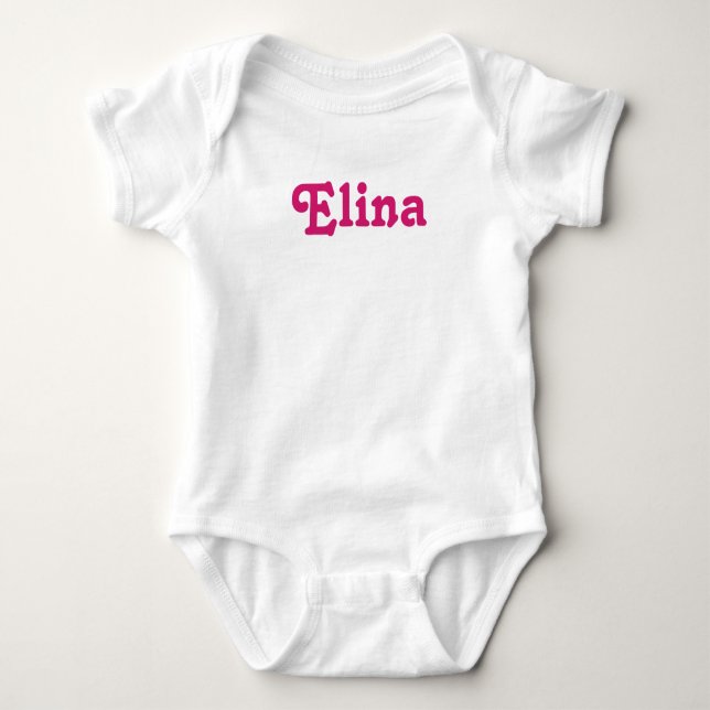 Body Para Bebê Roupas Bebê Elina (Frente)