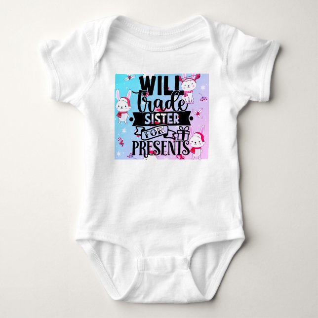 Body Para Bebê roupas de bebê (Frente)