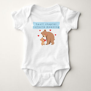 Body Para Bebê Roupas de bebê com significado infinito