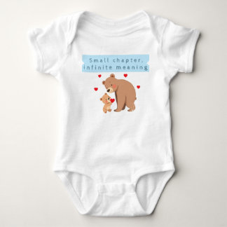 Body Para Bebê Roupas de bebê com significado infinito
