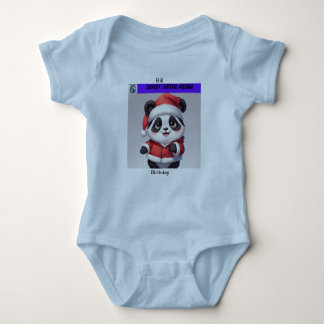 Body Para Bebê Roupas De Bebê De Natal De Panda Doce Escrevíveis