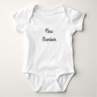 Roupas De Bebê De Novo Membro