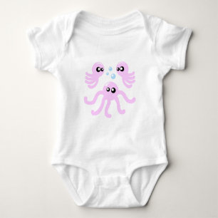 Body Para Bebê Roupas de Bebê de Octopus