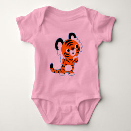 Body Para Bebê Roupas de Bebê de Tigre de Desenho Animado Fofinho