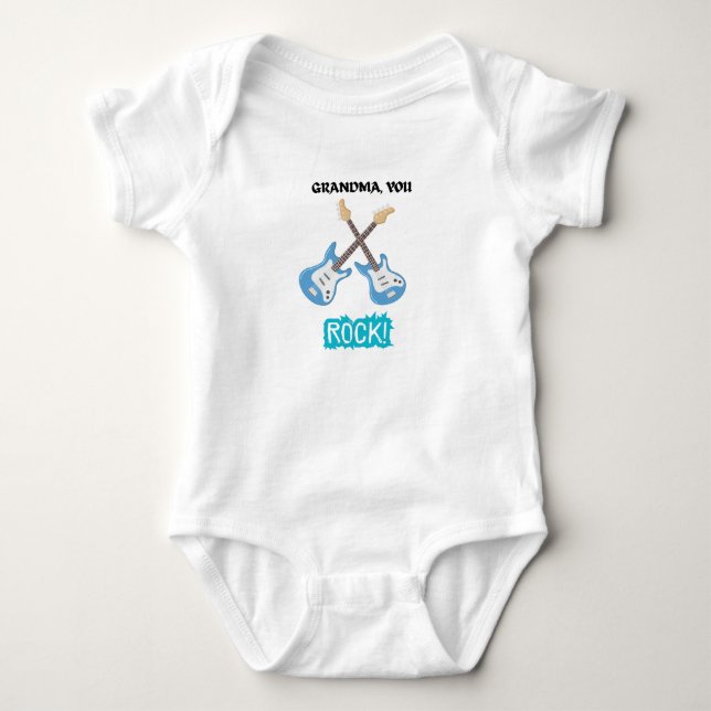 Body Para Bebê Roupas de Bebê de Uma Peça (Frente)