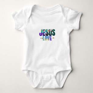 Body Para Bebê roupas de bebê jesus ama
