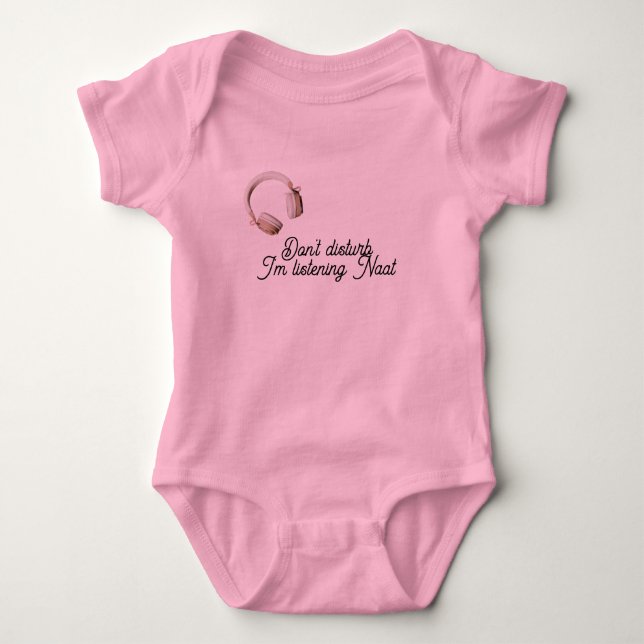 Body Para Bebê roupas de dormir muçulmanas (Frente)