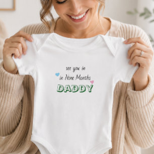 Body Para Bebê roupas personalizadas de gravidez para bebês
