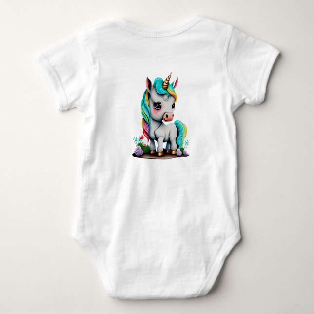 Body Para Bebê roupinha para bebê (Verso)