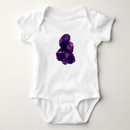 Body Para Bebê Roxo Ametist Stone Baby Jersey