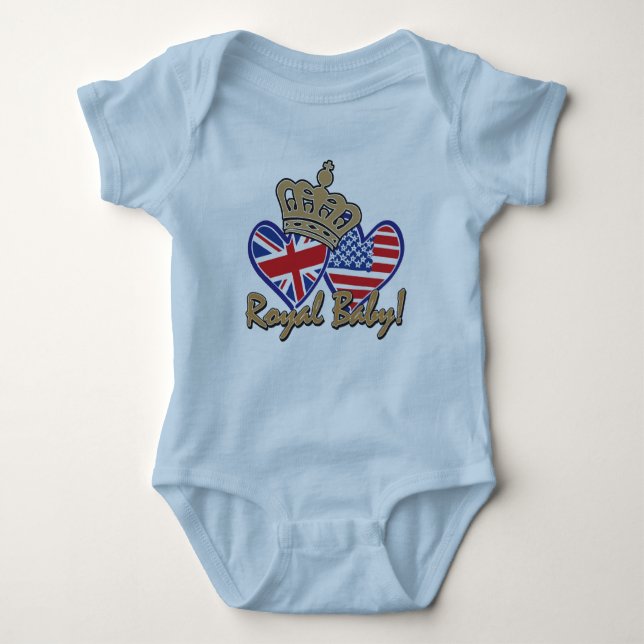 Body Para Bebê Royal Baby (Frente)