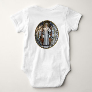 Body Para Bebê Rua Benedict Medal Baby Onezie