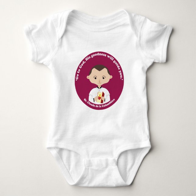 Body Para Bebê Rua Claude La Colombiere (Frente)