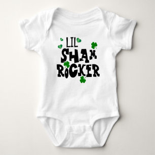 Body Para Bebê Rua de Patrick Lil Sham-rocker Baby Body