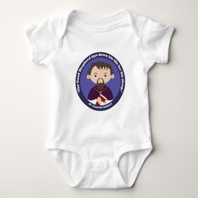 Body Para Bebê Rua Laurent Imbert (Frente)