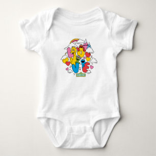 Body Para Bebê Rua Sésamo Amor