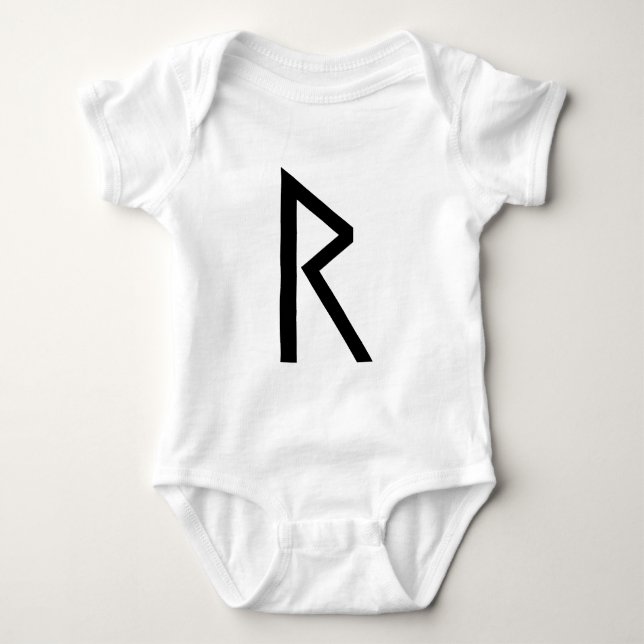 BODY PARA BEBÊ RUNE DE RAIDO (Frente)
