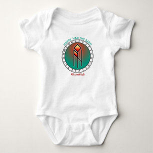 Body Para Bebê #RuneKids Bebê Feliz e Saudável