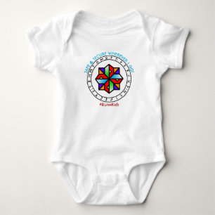 Body Para Bebê #RuneKids Bodysuit Seguro e Protegido para Bebê