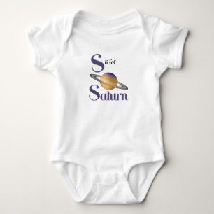 Body Para Bebê S é para o planeta bonito de Saturn & o design da