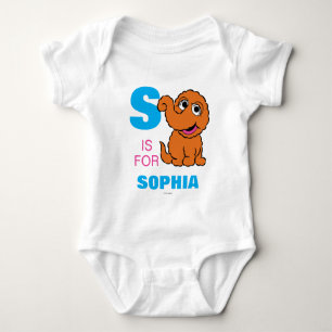 Body Para Bebê S é para Snuffleupagus Adicione seu nome