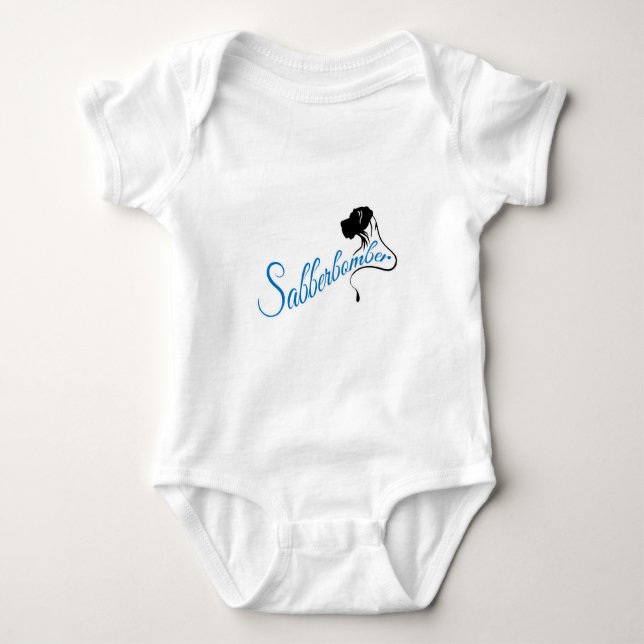 Body Para Bebê Sabberbomber (Frente)