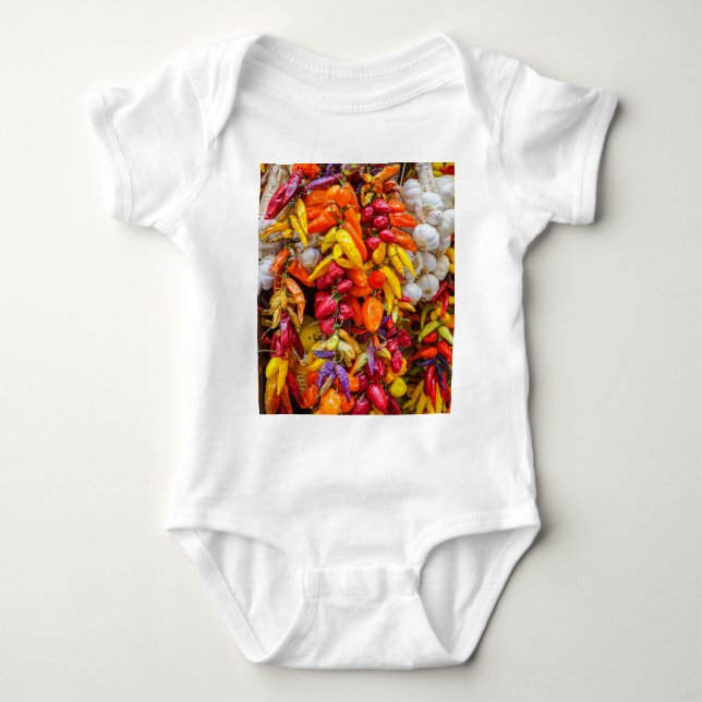 Body Para Bebê Sabores mediterrânicos (Frente)