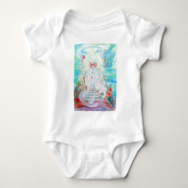 Body Para Bebê Sacerdotes do Mar (Frente)