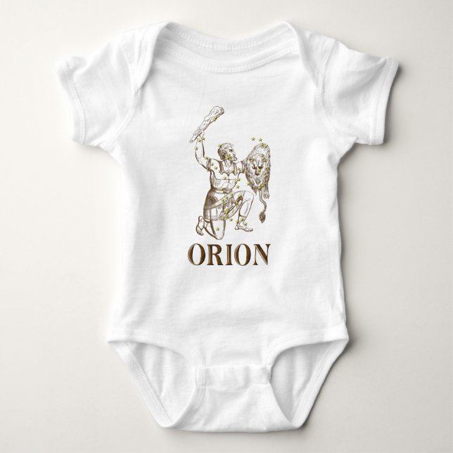 Body Para Bebê SAGACIDADES: Orion (Frente)