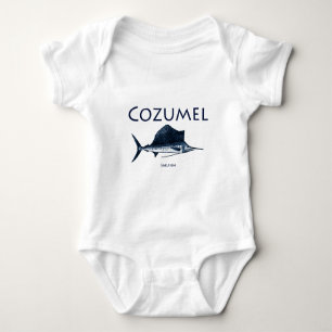 Body Para Bebê Sailfish de Cozumel