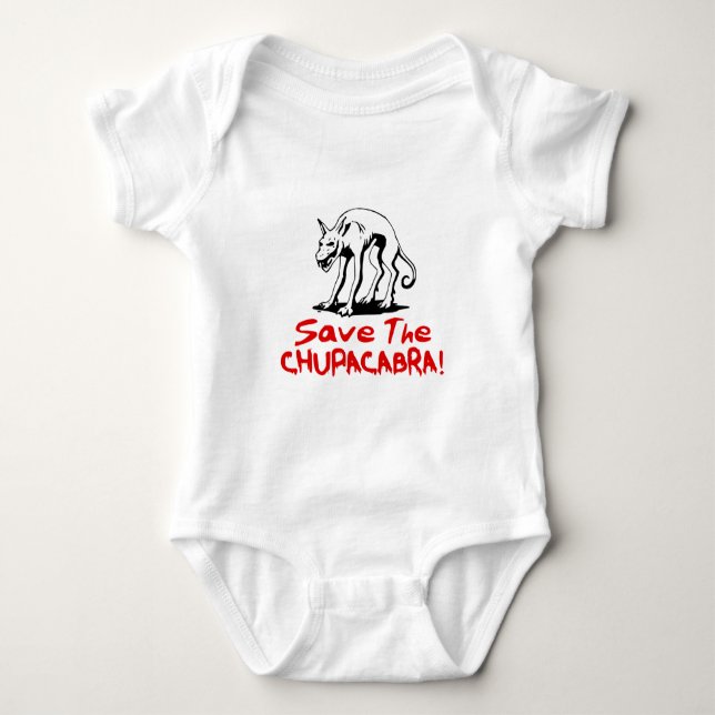 Body Para Bebê Salvar os Chupacabras! (Frente)