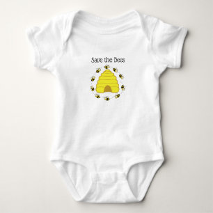 Body Para Bebê Salve as Abelhas Bebê Menina Body Infantil