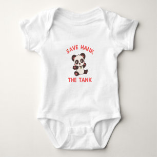 Body Para Bebê Salve Hank O Tanque Engraçado