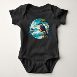 Body Para Bebê Samoa Sul do Pacífico Americano