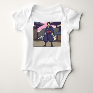 Body Para Bebê samurai