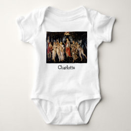 Body Para Bebê Sandro Botticelli - La Primavera