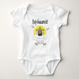 Body Para Bebê Santa Guacamole Baby Bodyfit