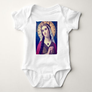 Body Para Bebê Santa Isabel da Hungria Estilo Romântico Premium